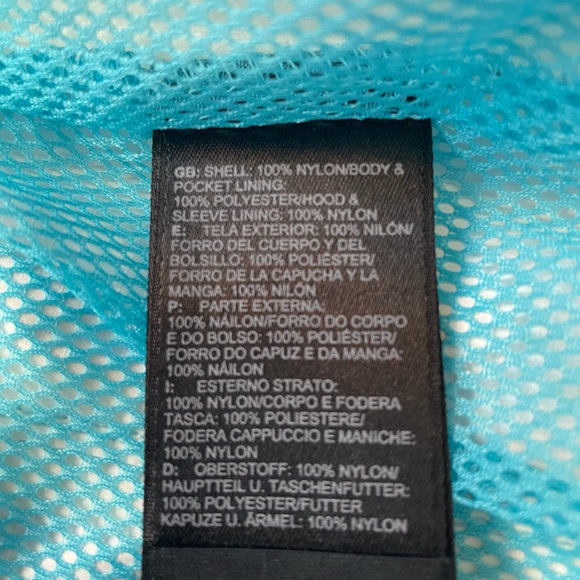 North Face blue/white windbreaker size small/p - Picture 12 of 13